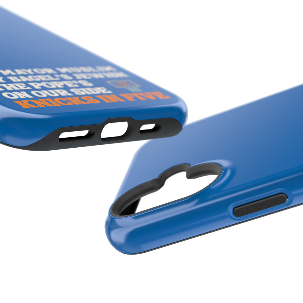 My Mayor Muslim MagSafe iPhone Case | My Bagel's Jewish The Pope's On Our Side Knicks In Five 2026 Phone Case
