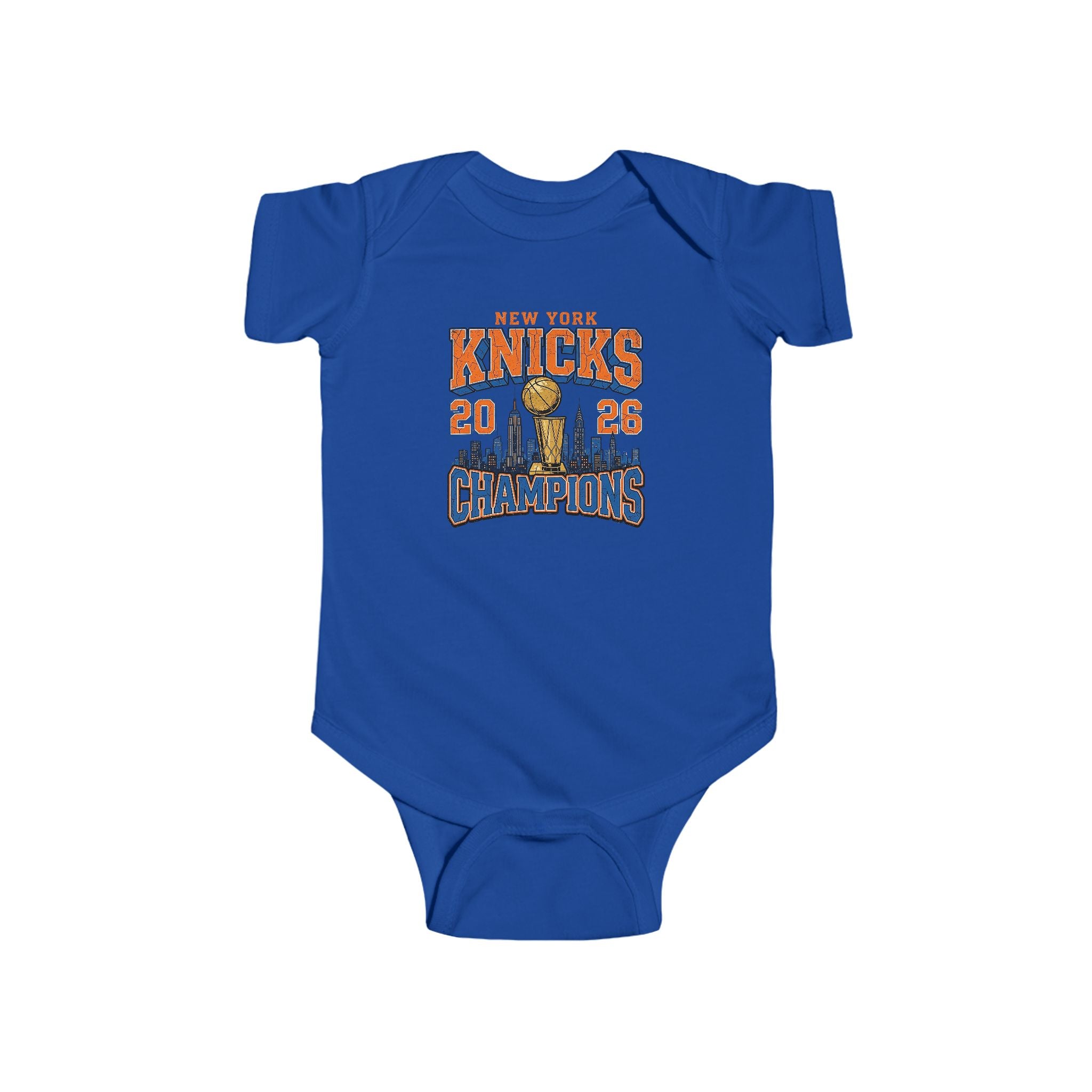 Knicks 2026 Champions with Skyline Baby Bodysuit