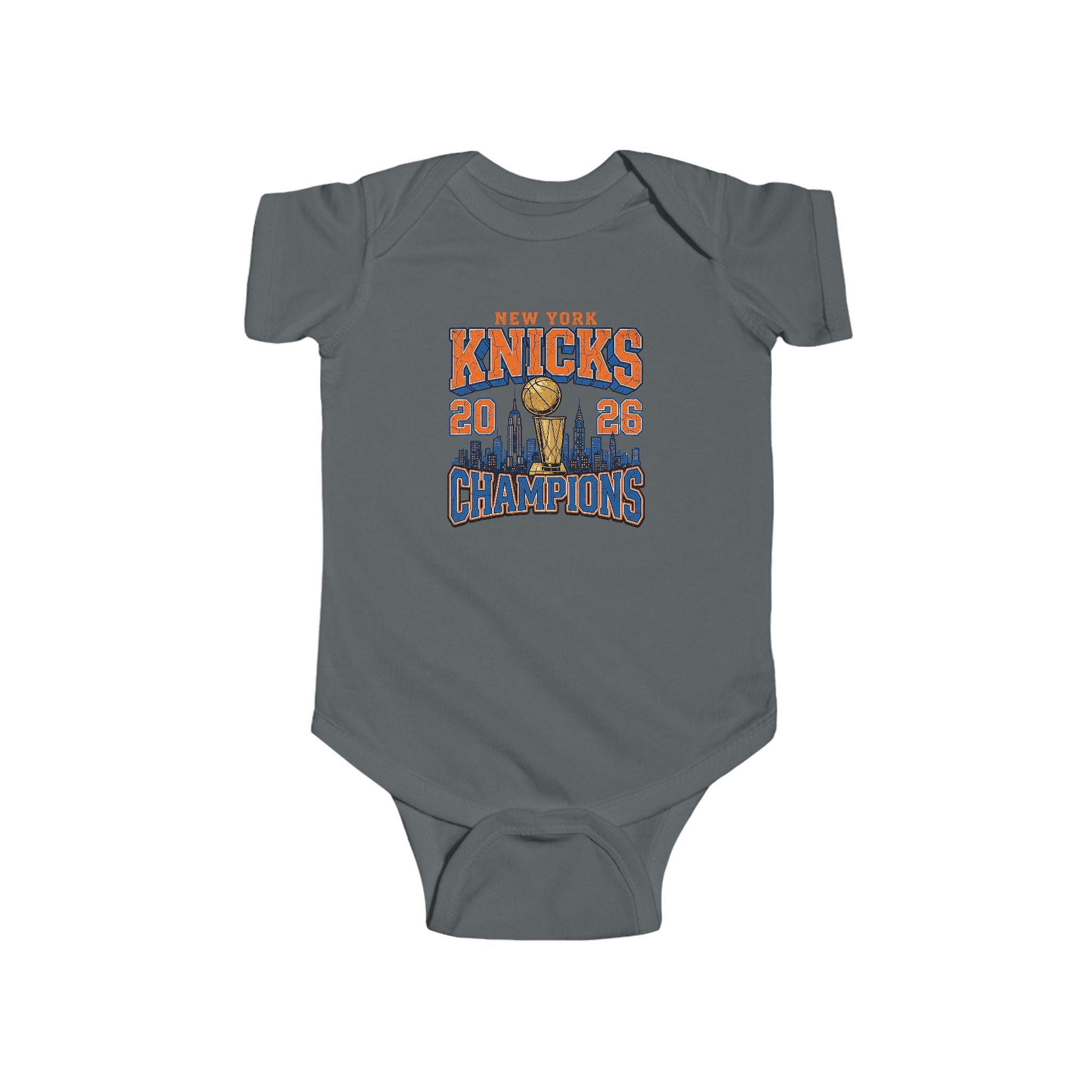 Knicks 2026 Champions with Skyline Baby Bodysuit