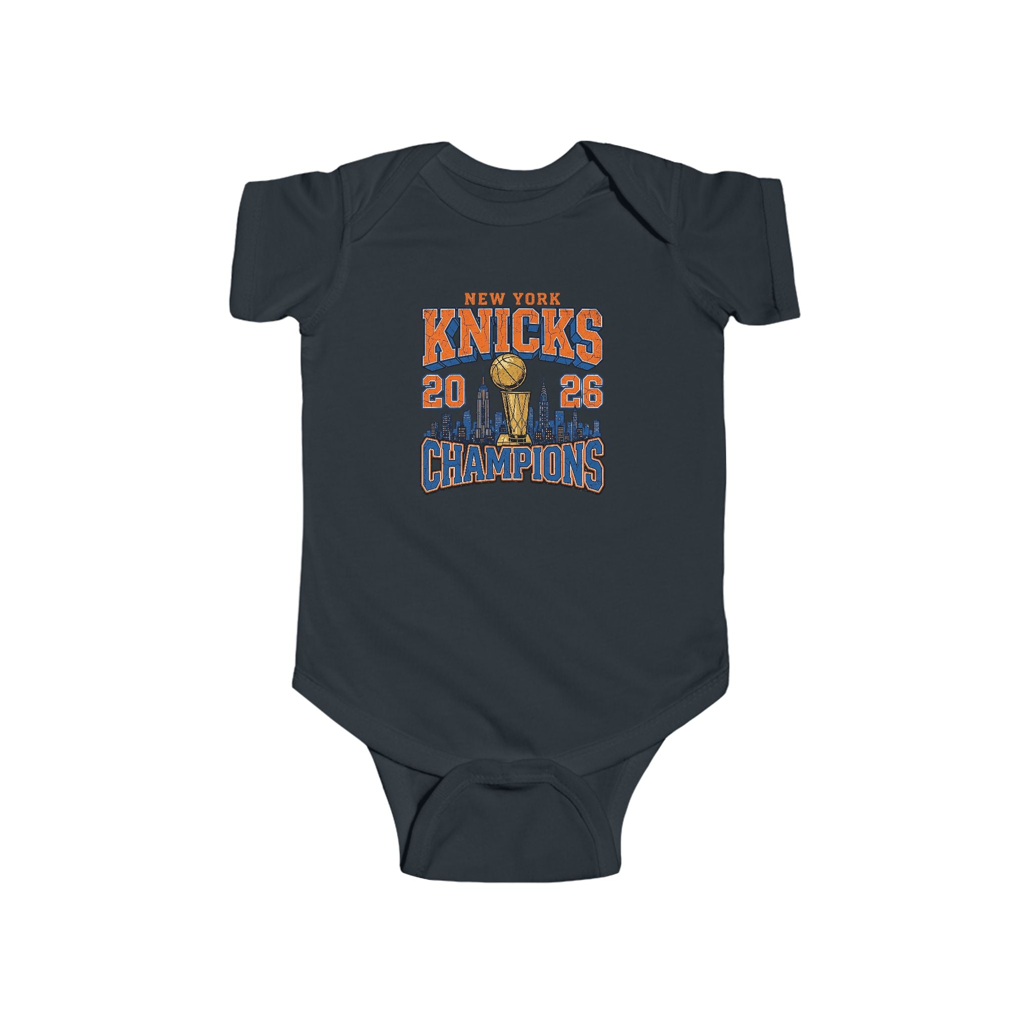 Knicks 2026 Champions with Skyline Baby Bodysuit