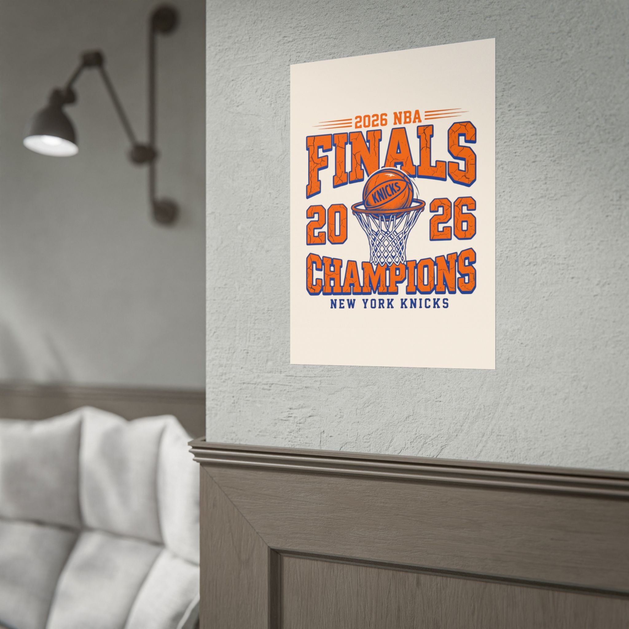 Knicks 2026 Finals Champions Wall Art