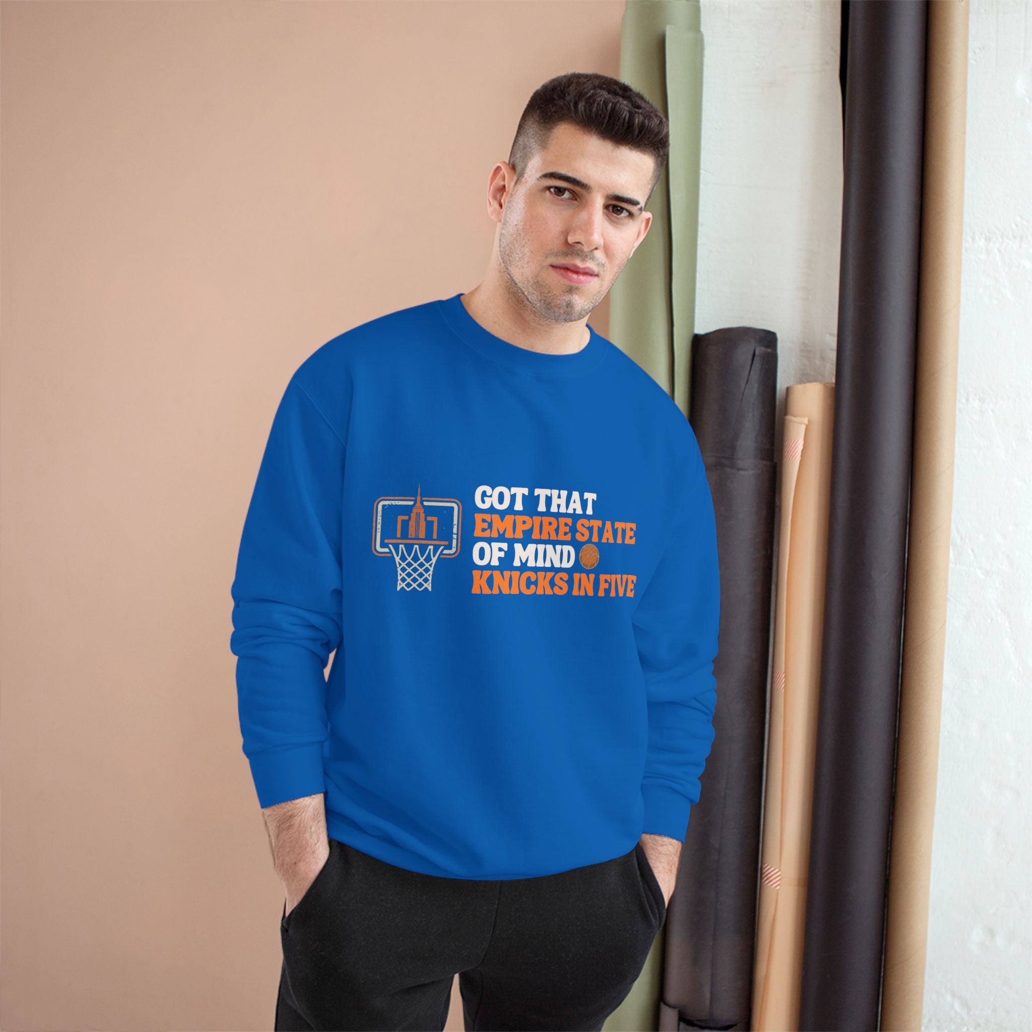 Got That Empire State of Mind Knicks In Five Champion Sweatshirt | NY Knicks 2026 Championship Crewneck Basketball Gift
