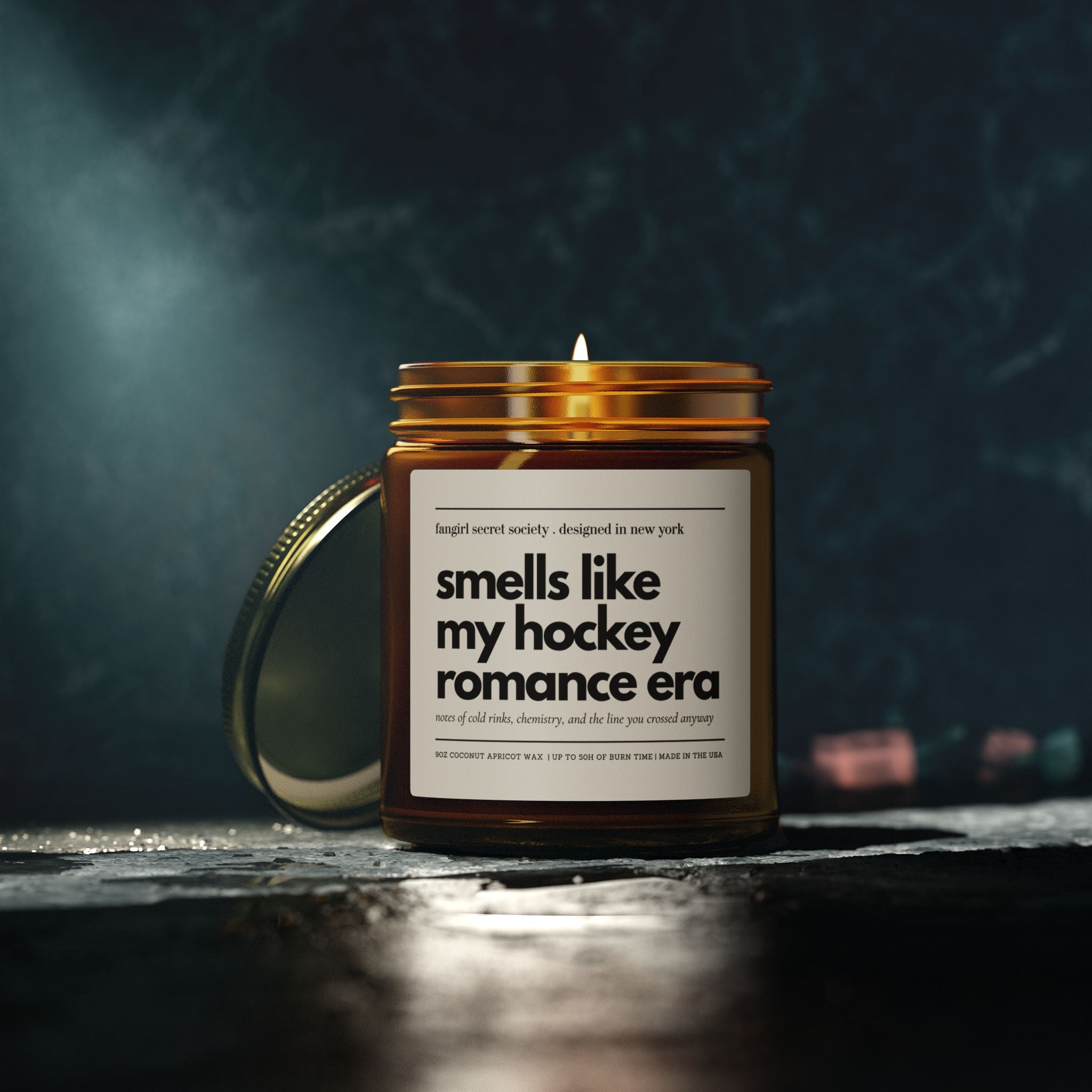 Smells Like My Hockey Romance Era Candle | Off Campus Inspired