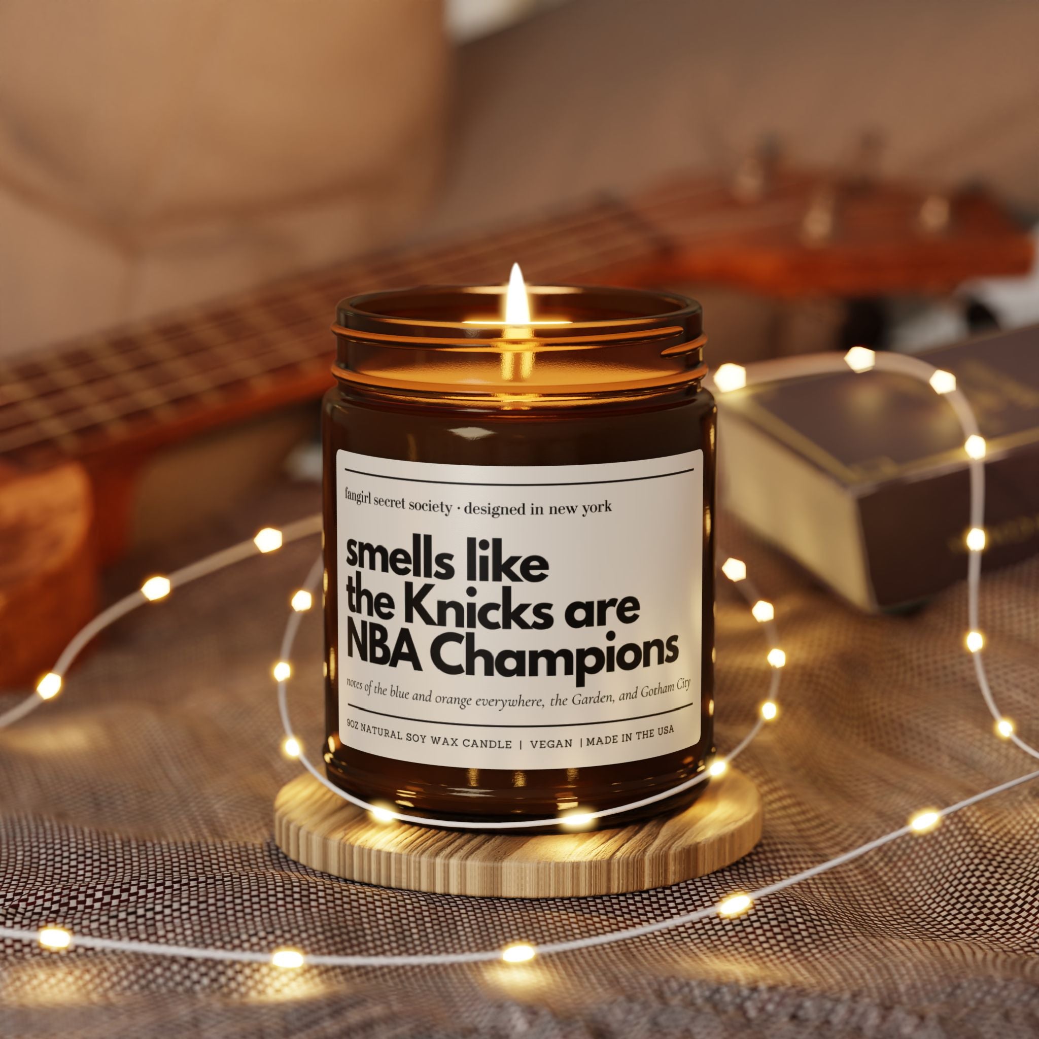 Knicks Championship Soy Candle