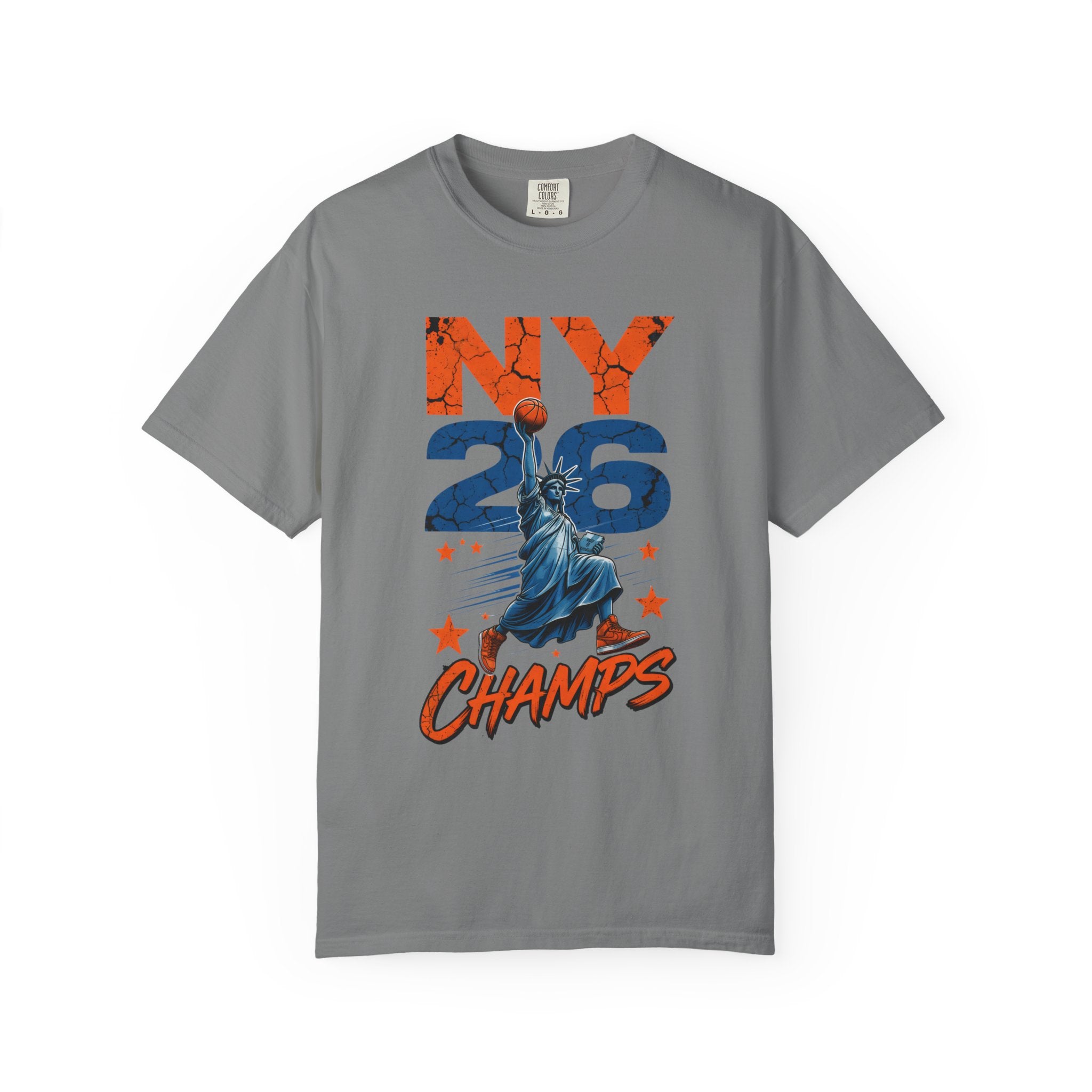 Knicks 2026 Champs Lady Liberty Tee