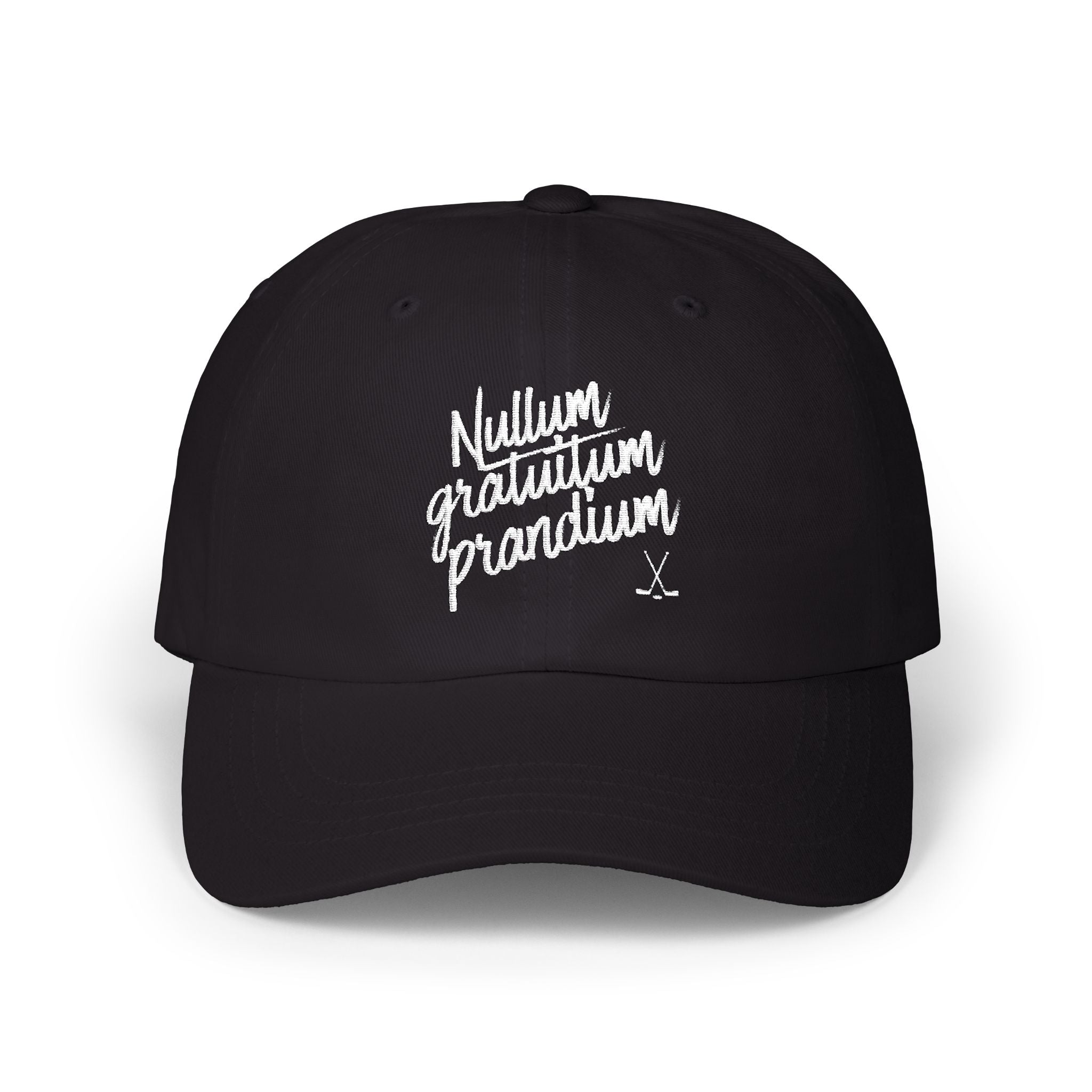 Nullum Gratuitum Prandium (Garrett Graham Tattoo) Dad Cap | Off Campus Inspired Embroidered Hat