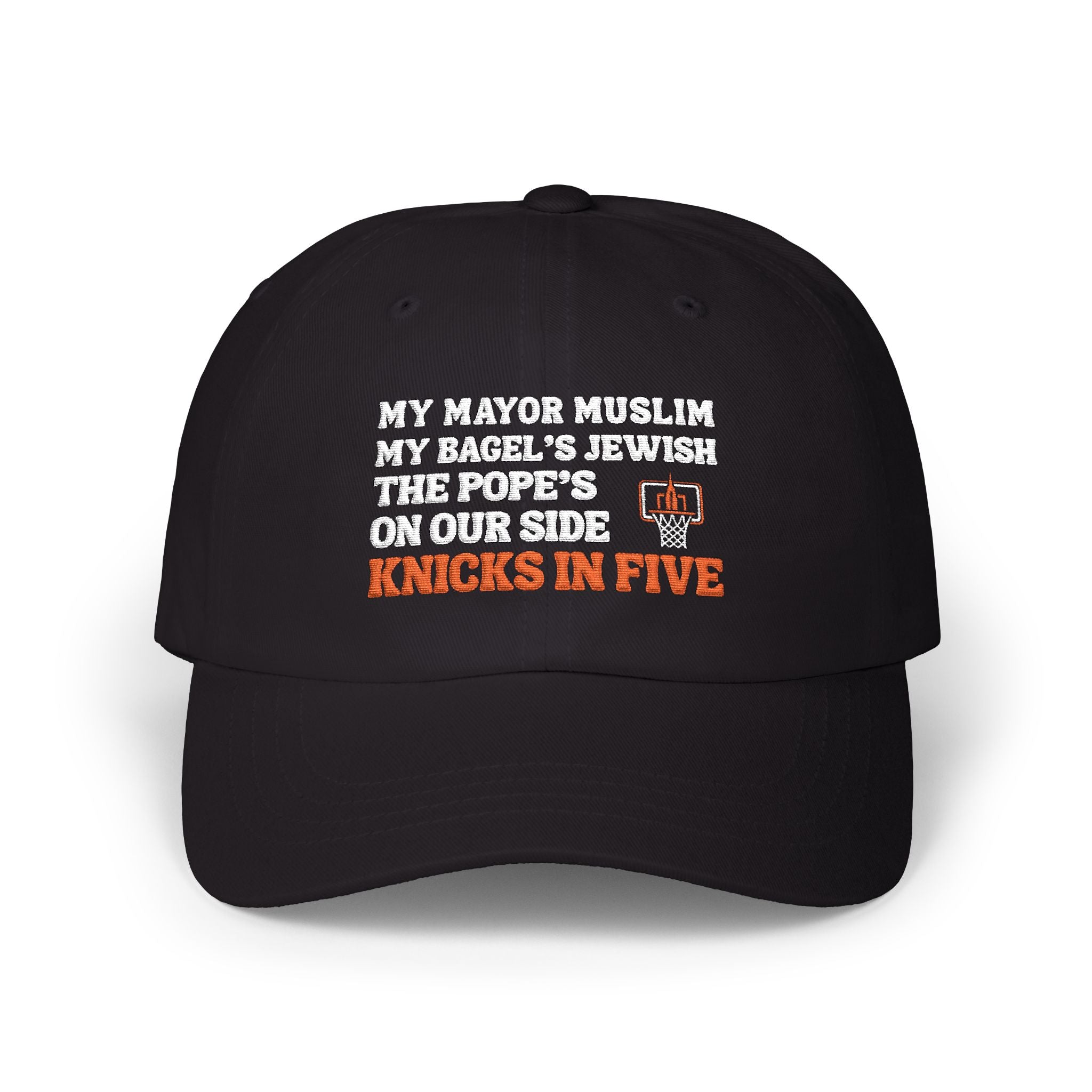 My Mayor Is Muslim My Bagel's Jewish The Pope Is On Our Side Knicks In Five Cap | Knicks NBA Champions 2026 | New York City Parade