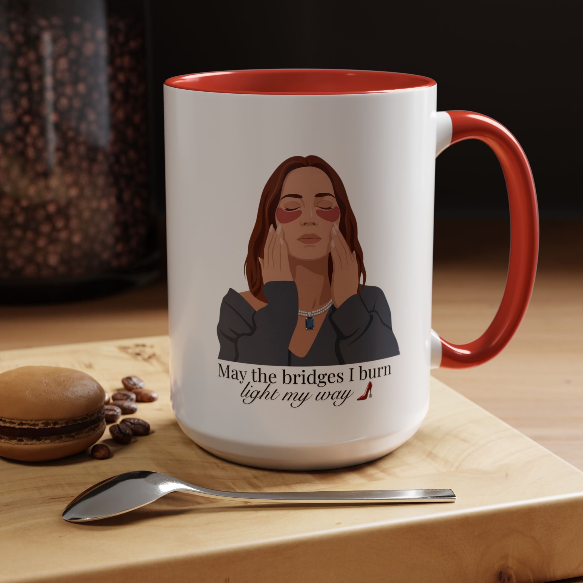 "May the Bridges I Burn Light My Way" Mug | Devil Wears Prada Inspired