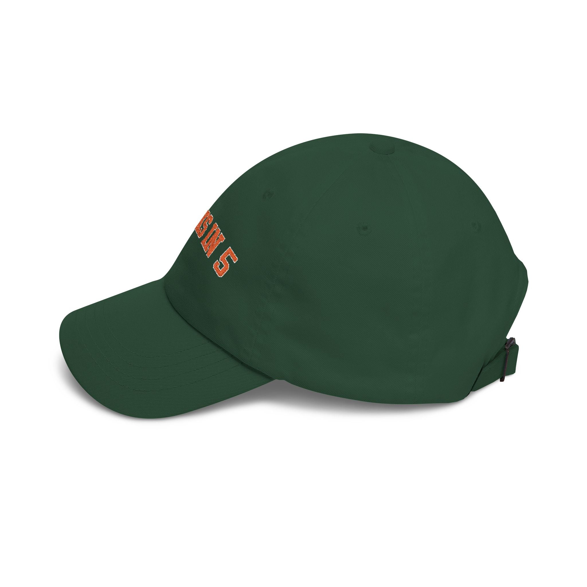 Knicks In 5 Dad Cap | Embroidered NY Basketball Hat | Playoff Hype Gift