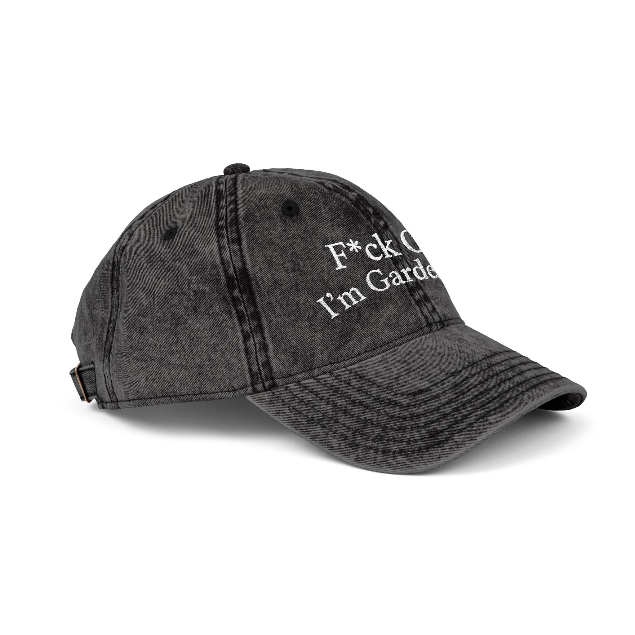 F*ck Off I'm Gardening Vintage Cap | Jude Bellingham Inspired | Funny Gift for Her | Viral England Football Cap