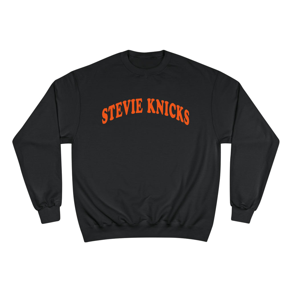 Stevie Knicks Champion Crewneck Sweatshirt | Viral NBA Knicks Swiftie Squad Sweatshirt