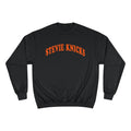 Stevie Knicks Champion Crewneck Sweatshirt | Viral NBA Knicks Swiftie Squad Sweatshirt