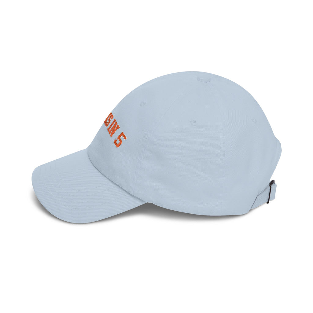 Knicks In 5 Dad Cap | Embroidered NY Basketball Hat | Playoff Hype Gift