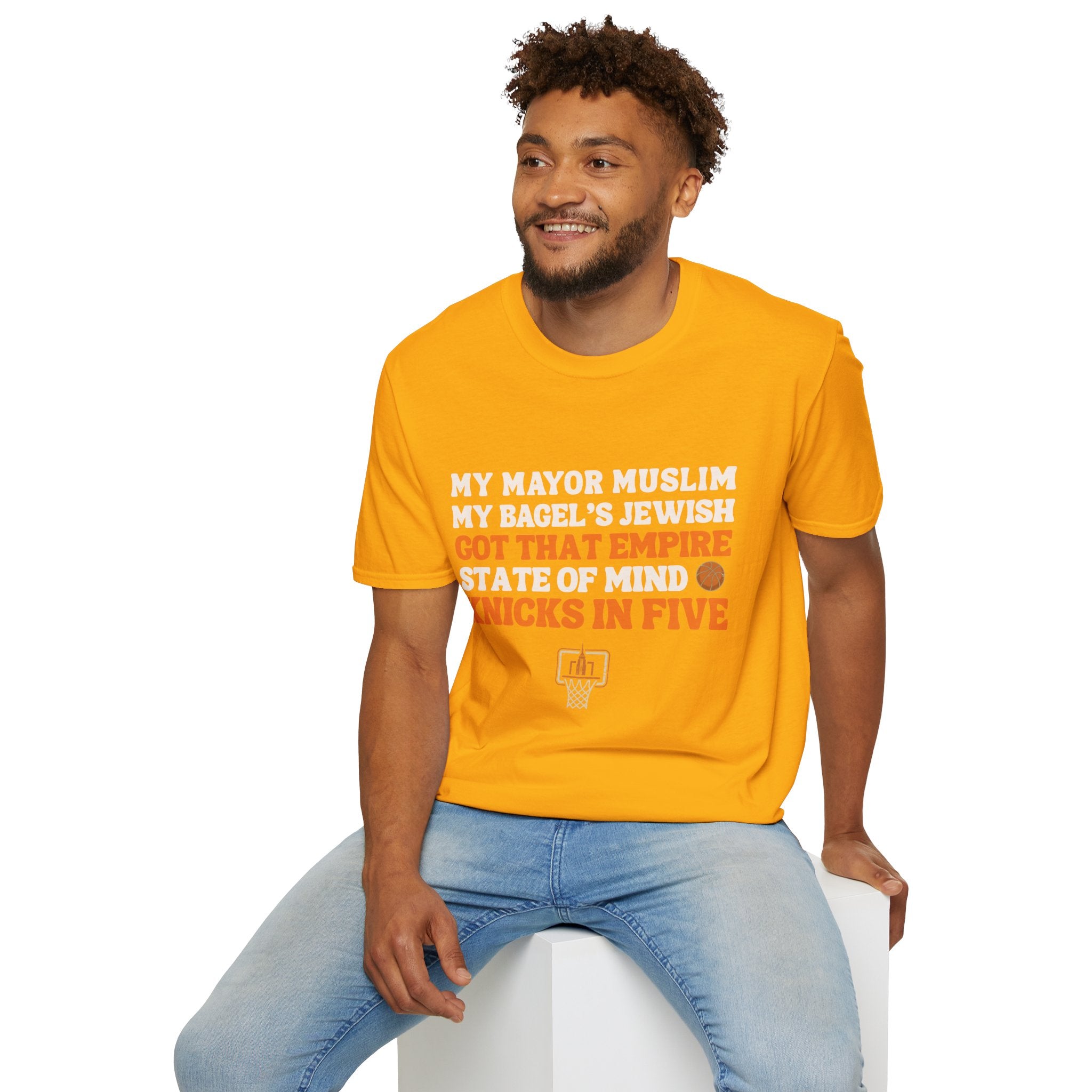 My Mayor Is Muslim My Bagels Jewish The Pope Is On Our Side Knicks In Five Shirt | Knicks NBA Champions 2026 New York City Parade