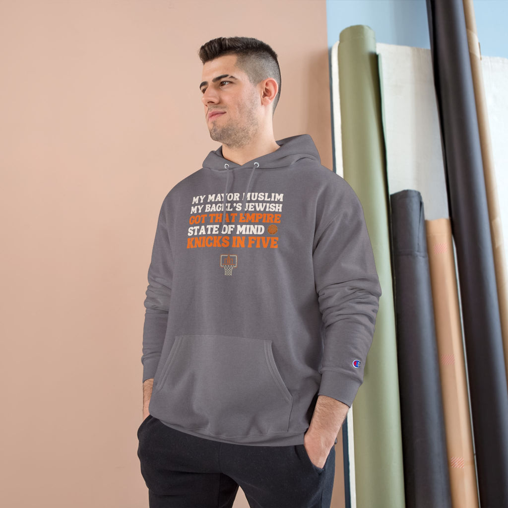 My Mayor Muslim Knicks In Five Champion Hoodie | NY Knicks Championship 2026 Fan Merch | My Mayor Muslim Basketball Quote