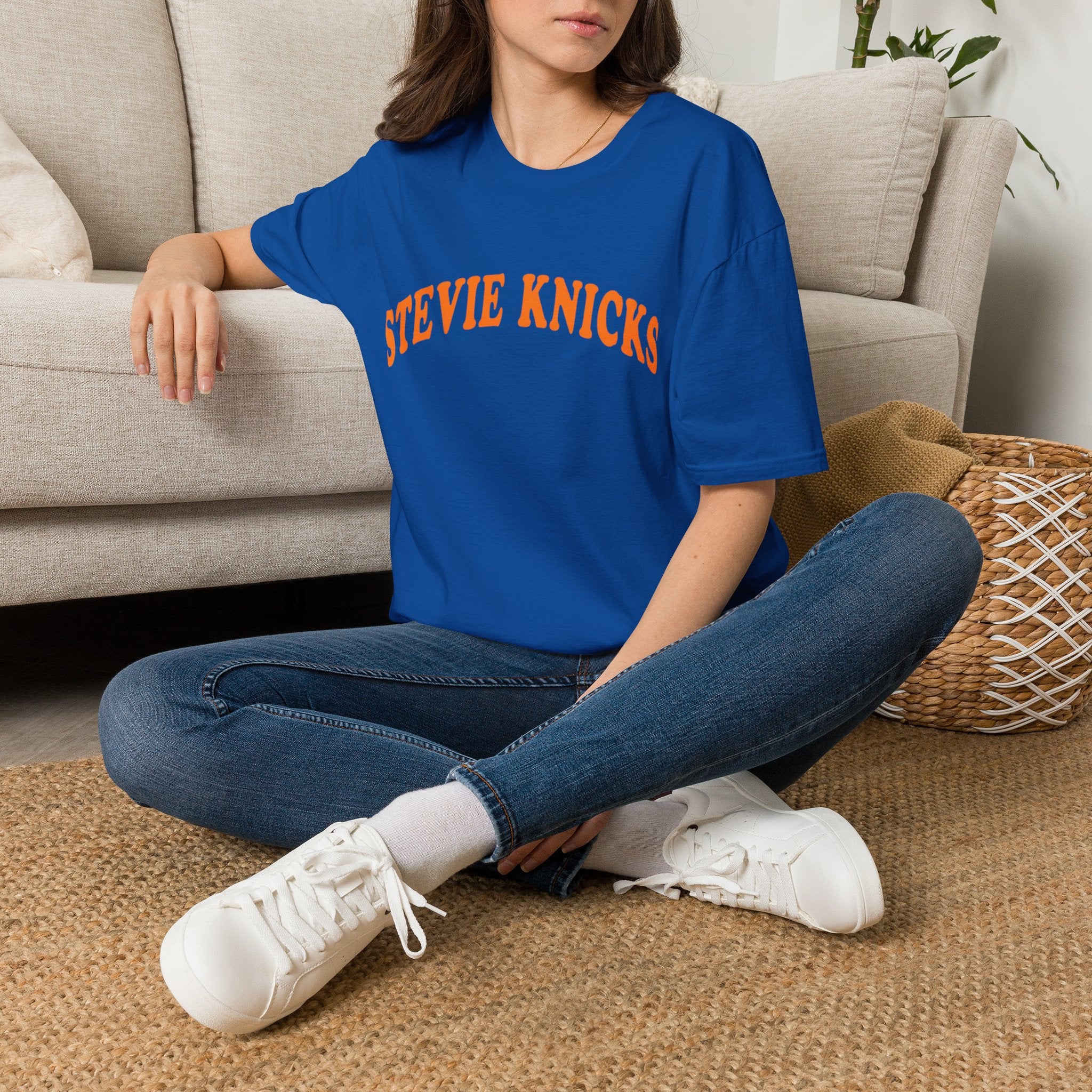 Stevie Knicks Shirt | Viral NBA Knicks Swiftie Squad Trio Tee