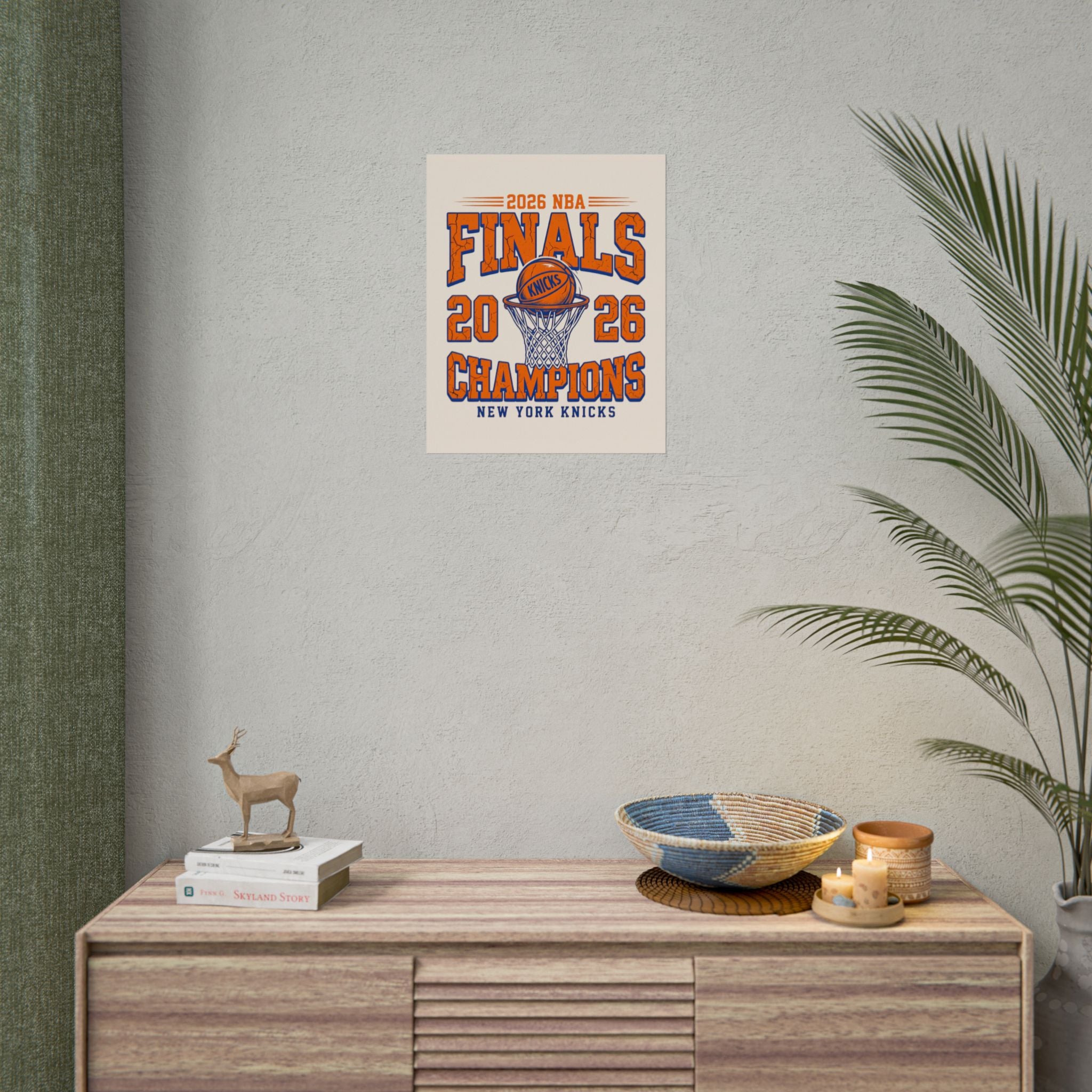 Knicks 2026 Finals Champions Wall Art