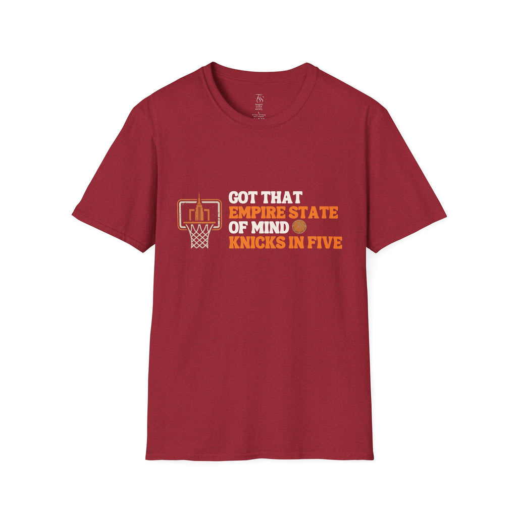 Knicks In Five T-Shirt | NY Knicks Championship 2026 Got That Empire State of Mind Tee | Basketball Gift