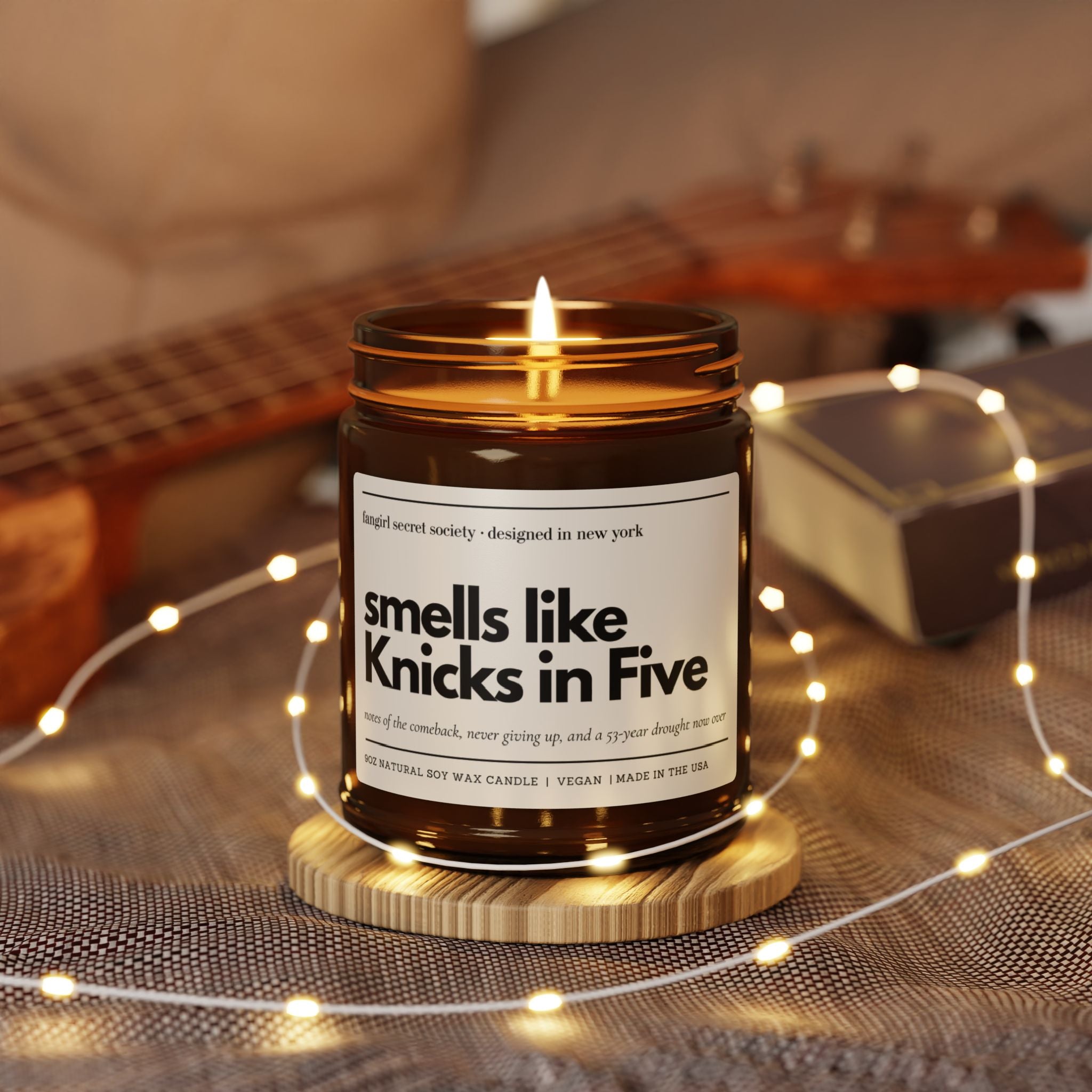Knicks in Five Soy Candle