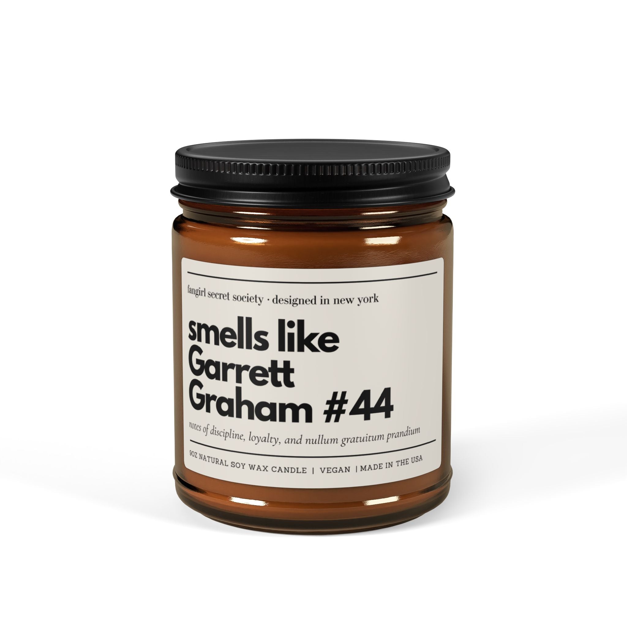 Smells Like Garrett Graham Candle | Off Campus Inspired Gift
