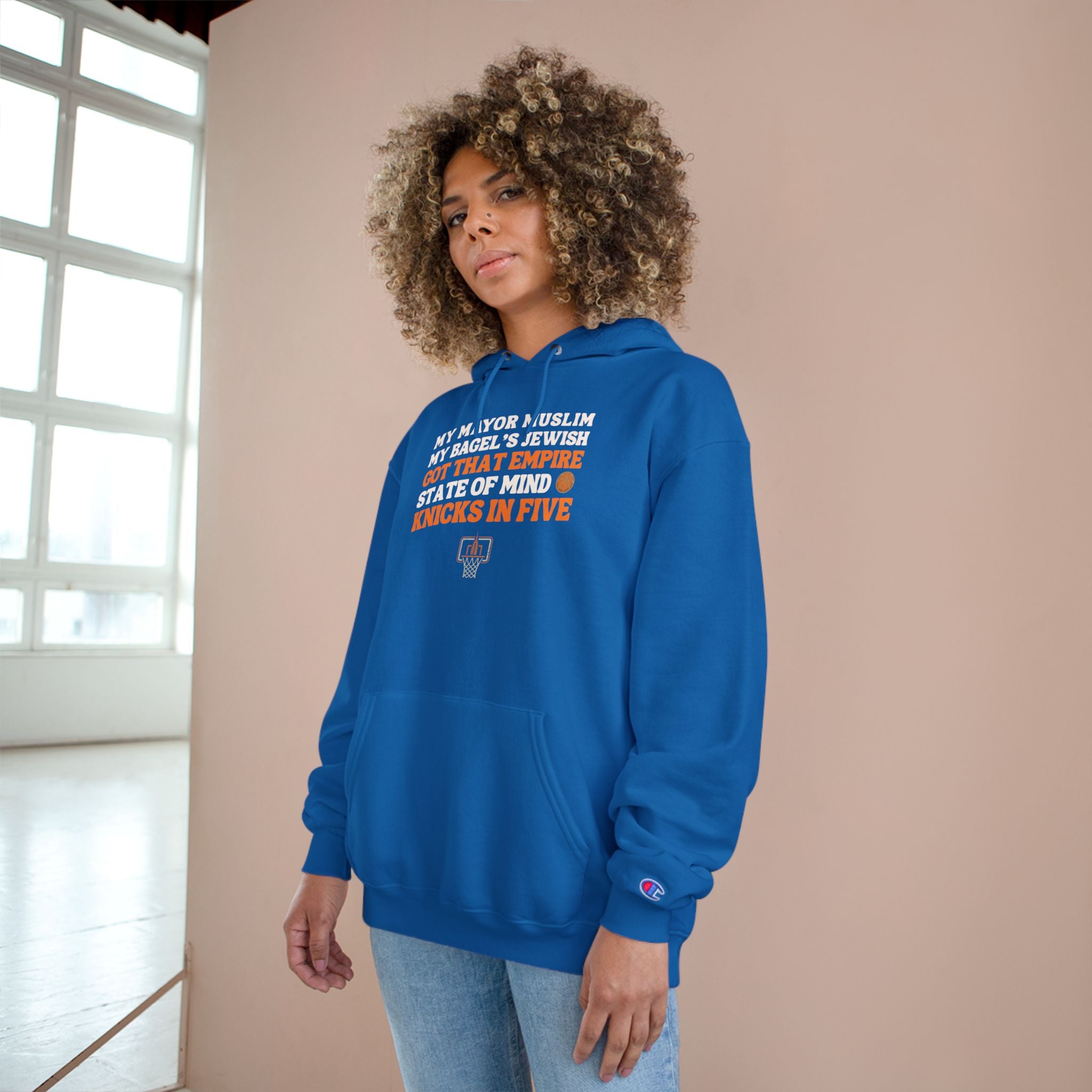 My Mayor Muslim Knicks In Five Champion Hoodie | NY Knicks Championship 2026 Fan Merch | My Mayor Muslim Basketball Quote